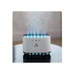 MATECHNO 900 ML Ultrasonik Hava Nemlendirici Buhar Makinesi Ve Aroma Difüzörü 6 Spray RGB Modlu Sese Duyarlı