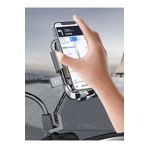 MATECHNO Ayarlanabilir Bisiklet Scooter Motosiklet Otomatik Tuşlu Motorsiklet Ayna Bağlantılı Telefon Tutucu