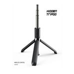MATECHNO Led Işıklı Tripod Standı Kablosuz Bluetooth Uzaktan Kumandalı Selfie Çubuğu Çubuğu Yeni Youtuber