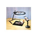 MATECHNO Masaüstü Ürün Çekim Stand Video Ve Fotoğraf Çekimi 10" Ring Light Tripod Selfie Işık Çekim Işığı