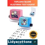 Matematik Çocuk Okul Toplama Işlemi Alıştırma Test Kaşesi Mürekkepli Test Çalışma Eğitici Öğretici - Tek Ebat