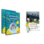 Matematik Gezegeni 4. Sınıf ( 2 Kitap ) & Ünsüz Youtuberın Günlüğü (2 Kitap Set)