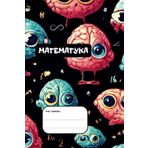 Matematyka zeszyt szkolny w kratkę: 150 stron do zapisywania najważniejszych informacji, notatek