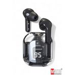 MATEO 2024 Upgraded Bluetooth Kulaklık Dokunmatik 5.3 Stereo Şeffaf LED Ekran Extra Bass