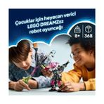 Mateo, Siber Beyin Robotuna Karşı 71495-8 Yaş ve Üzeri Çocuklar Için Mermi Atıcılar, Açılan Kokpit ve Mateo Minifigürü ile Düşçü Figürü Içeren Yaratıcı Oyuncak Yapım Seti (368 Parça) - standart