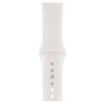 MATEO Watch8ultra/t500/t50/mt50i/t55/t700s/i7proplus/w26 /ıwo8 Uyumlu 44mm Beyaz Silikon Kordon Kayış