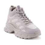 Mater Ayakkabı Guja Ithal Paraşüt Kumaş Fashion Sneaker 23K338 - Açık Gri - Açık Bej