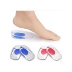 Mater Step Gizli Taban Topuk Dikeni Yastığı Boy Uzatıcı Silikon Tabanlık Mavi