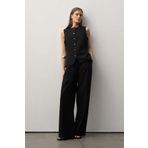 mathilda store Kadın Siyah Limited Edition Bol Paça Palazzo Pantolon