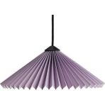 Matin LED Pendel Lamba GX53 Duylu 4m Kordonlu Pamuklu Şapka, Inga Semp Tasarımı - Mor