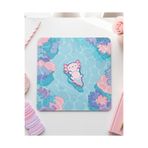 matizya Sevimli Aksolotl Desenli Mousepad – Kawaii Aesthetic Mouse Pad, Pastel Masa Aksesuarı