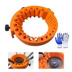 Matkap ucu bileyici alet, matkap ucu bileyici, açılı taşlama makinesi için matkap bileyici, matkap bileme yardımcısı, 2 ila 13 mm matkap ucu, 125 mm zımpara ve açılı taşlama makinesi