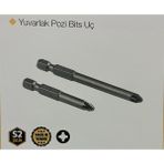 Matkap Ucu Yuvarlak Pozi Bits Uç Pz2 X100MM 5 Adet