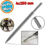 Matkap Uyumlu Sds Plus Murç Uç Kırıcı Keski Beton Kaya Taş Maden Delici Hilti Ucu 14 cm 25 cm 250 mm - Gri