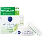 Matlaştırıcı Gündüz Yüz Bakım Kremi 50 Ml, 24 Saat Yoğun Nemlendirici, SPF15, Aloe Vera, Karma Ciltl