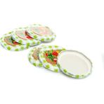 Matmel 10'lu Kavanoz Kapağı - 8,2 cm - Asorti - Çok Renkli - 10 Adet - 1 lt