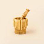Matmel Bambu Havan - Açık Kahverengi - 11 cm - Çok Renkli
