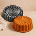 Matmel Kitchen Nirvana Tart Kalıbı - Antrasit - 25 cm - kek kalıbı - 26 x 26 x 7 cm