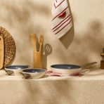 Matmel Kitchen Toscana Chef 3 Parça Seramik Tava Sahan Seti - 1 - Çok Renkli