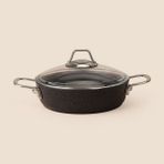 Matmel Siyah Inci Granit Karnıyarık Tenceresi - 22 cm