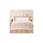 Matmel Soft Fleur Çift Kişilik Yatak Örtüsü - Beyaz - 210X240 cm - Çok Renkli - 100 x 100 cm