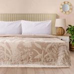 Matmel Soft Palmyra Çift Kişilik Müslin Pike - Bej - 230X240 cm - Çok Renkli - 5