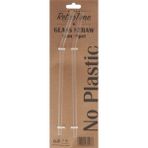 MATMEL Time 2'li Cam Pipet - Şeffaf - 21 cm