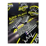 MATPLEKSİ MAT PLEKSİ Kabartmalı Ultra Parlak 5D Lazer Kesim Pleksi Plakalık