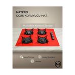MATPRO KUMTEL SET ÜSTÜ OCAK KORUYUCU SİLİKON MAT