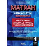 Matrah Konu Anlatımı Vergi Hukuku Vergi Usul Hukuku Türk Vergi Sistemi