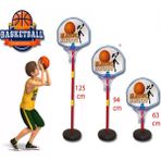 Matrax Oyuncak Büyük Boy Ayaklı Basketbol Pota Seti / 63-94-125 cm Ayarlanabilir. Çocuk Pota Top Hediye