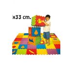 Matrax Oyuncak Eva Puzzle Yer Matı Geometrik Şekiller