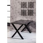 Matrix Maxima Bendir Mermer Desen 85x130 Mutfak Masası