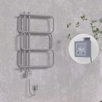 MATSU Elektrikli Havlupan 540x884 Antrasit (KTX3 Termostat) 300W Spiral Kablolu