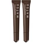 MATSU Espresso Glaze Lip Balm Glabridin & Kahve Aroması Brownie Işıltısı ve Yoğun Nem 15 ml (2 paketi)