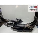 MATSUBA Toyota Corolla 2016 - 2018 Far Lambası Sağ - Sol Takım ( Nikelaj Far Kaşı Ile Birlikte - Sağ - Sol Takım - 2 Far ) - ANKARA FAR STOP