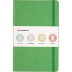 Matt Notebook 13x21 cm Lastikli Noktalı Yeşil Defter