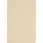 Matt Notebook 14x20 cm Sert Kapak Çizgili Bej Defter