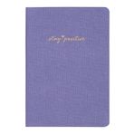 Matt Notebook 14x20 cm Sert Kapak Çizgili Lila Defter
