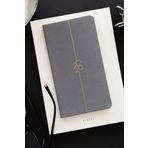 Matt Notebook 2026 Yılı 12 Aylık Füme Haftalık Keten Cep Ajandası