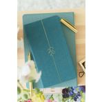 Matt Notebook 2026 Yılı 12 Aylık Koyu Yeşil Haftalık Keten Cep Ajandası