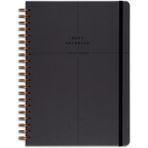 Matt Notebook 20X28 cm A4 Lastikli Spiralli Sert Kapak Not Defteri Kareli