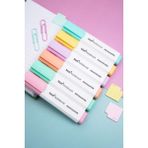 Matt Notebook 6'lı Highlighter Pastel Renk Fosforlu Kalem Seti - Çok Renkli