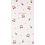 Matt Notebook 9X18 cm Keten Süresiz Haftalık Planlayıcı Kareli Cep Ajandası Kiraz - Pembe