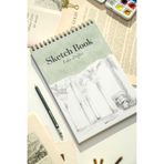 Matt Notebook A4 Eskiz Defteri Sketch Book 50 Yaprak 150 gr Kalın Kağıt