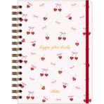 Matt Notebook A5 15X21 cm Spiralli Lastikli Düz, Çizgisiz Tarihsiz Not Defteri