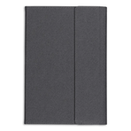 Matt Notebook A5 15x22 cm Mıknatıslı Kapak Çizgili Füme Defter