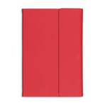 Matt Notebook A5 15x22 cm Mıknatıslı Kapak Çizgili Kırmızı Defter