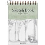 Matt Notebook A5 Eskiz Defteri Sketch Book 50 Yaprak 150 gr Kalın Kağıt - Yeşil