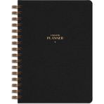 Matt Notebook A5 Spiralli Keten Süresiz Planlayıcı Ajanda Siyah 15x21 cm 104 Yaprak